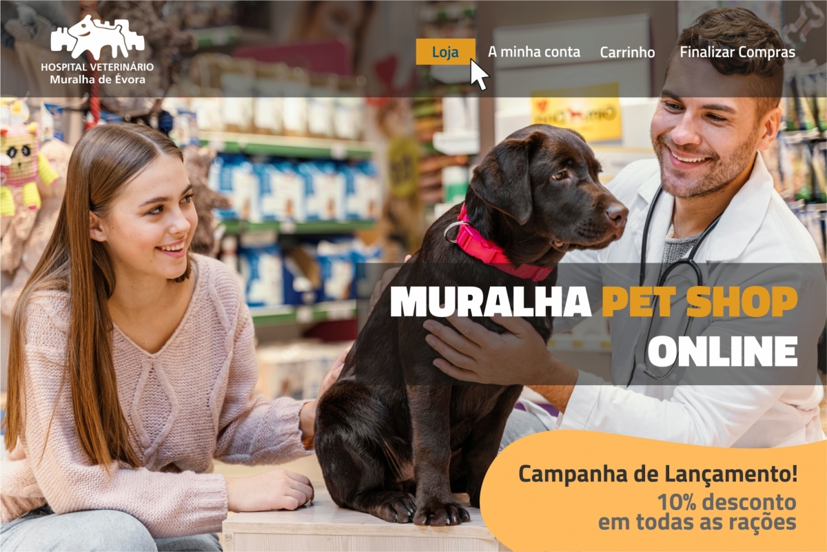 Facebook Muralha Pet Shop Online